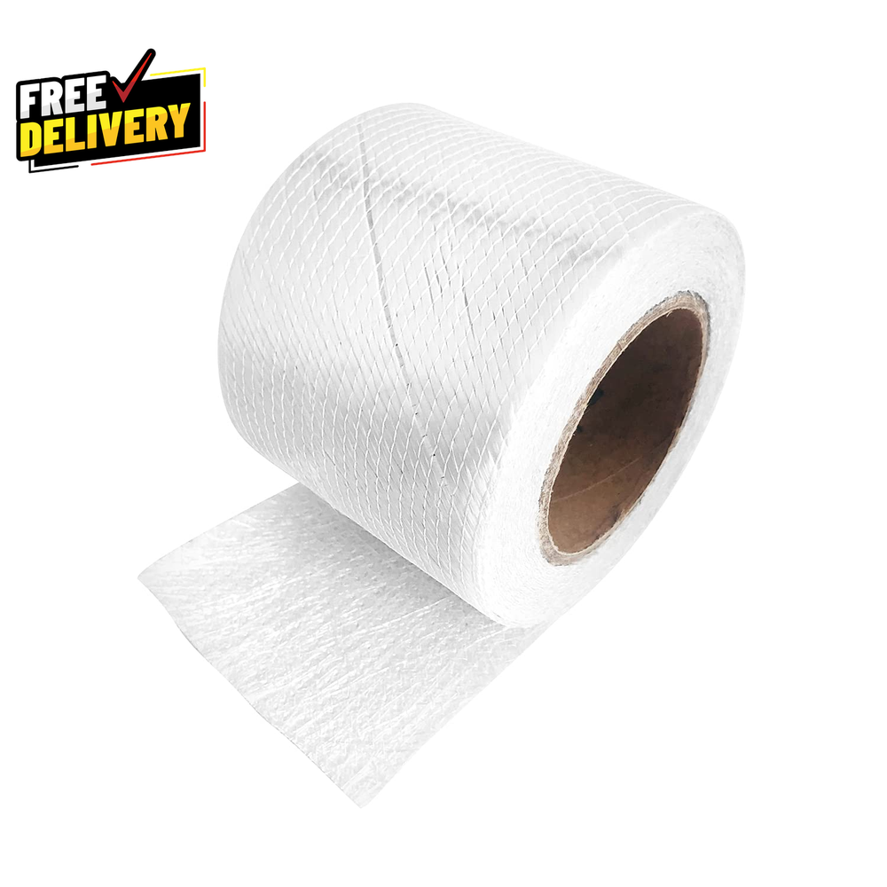 1708 Fiberglass Cloth Tape  4 Wide by 10 Yards 4 Inch 1708 Fiberglass