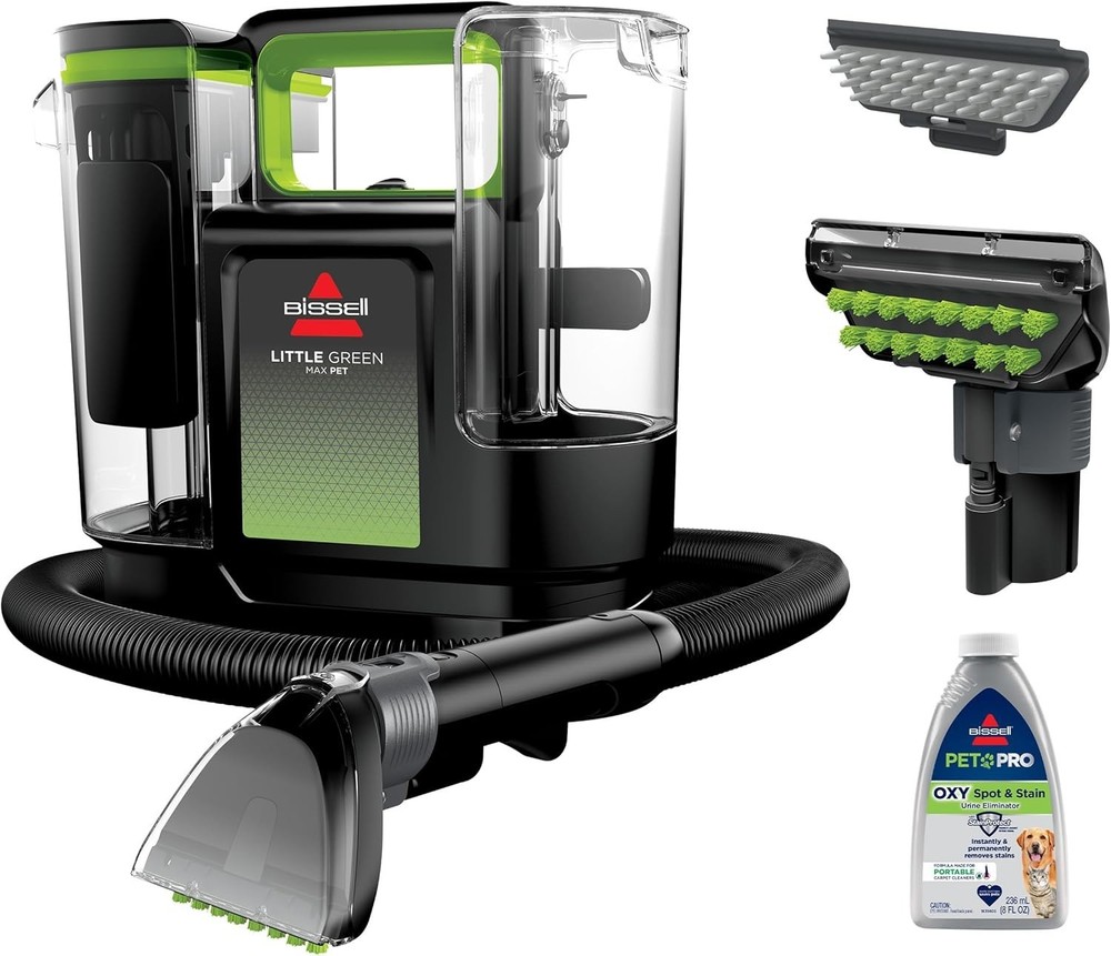 BISSELL Little Green Max Pet Portable Carpet Cleaner