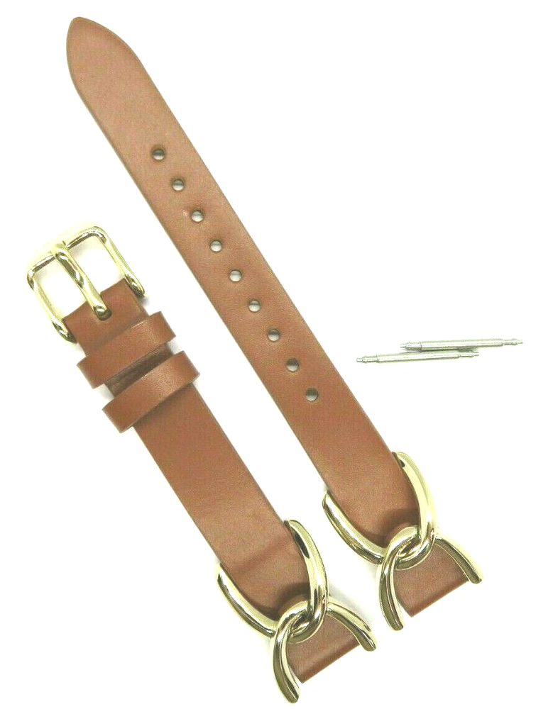 Fossil Original Replacement Leather Strap BQ3411 Watch Band Brown 18 mm