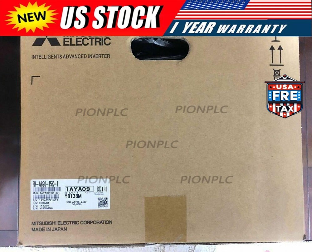1PC New Mitsubishi FR-A820-15K-1 Inverter FRA82015K1 Fast Shipping  US Free TAX