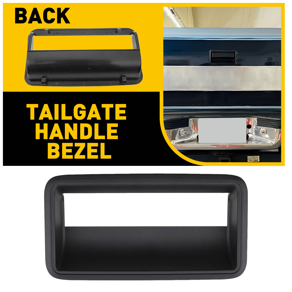 New Black Handle Tailgate Bezel For Chevrolet 88-00 GMC Truck 15991786 GM1916101