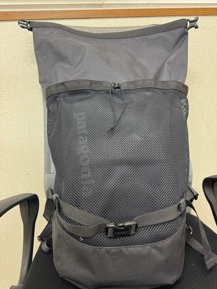 Patagonia 35L Rolltop Backpack TPU Recycled Polyester Black Used