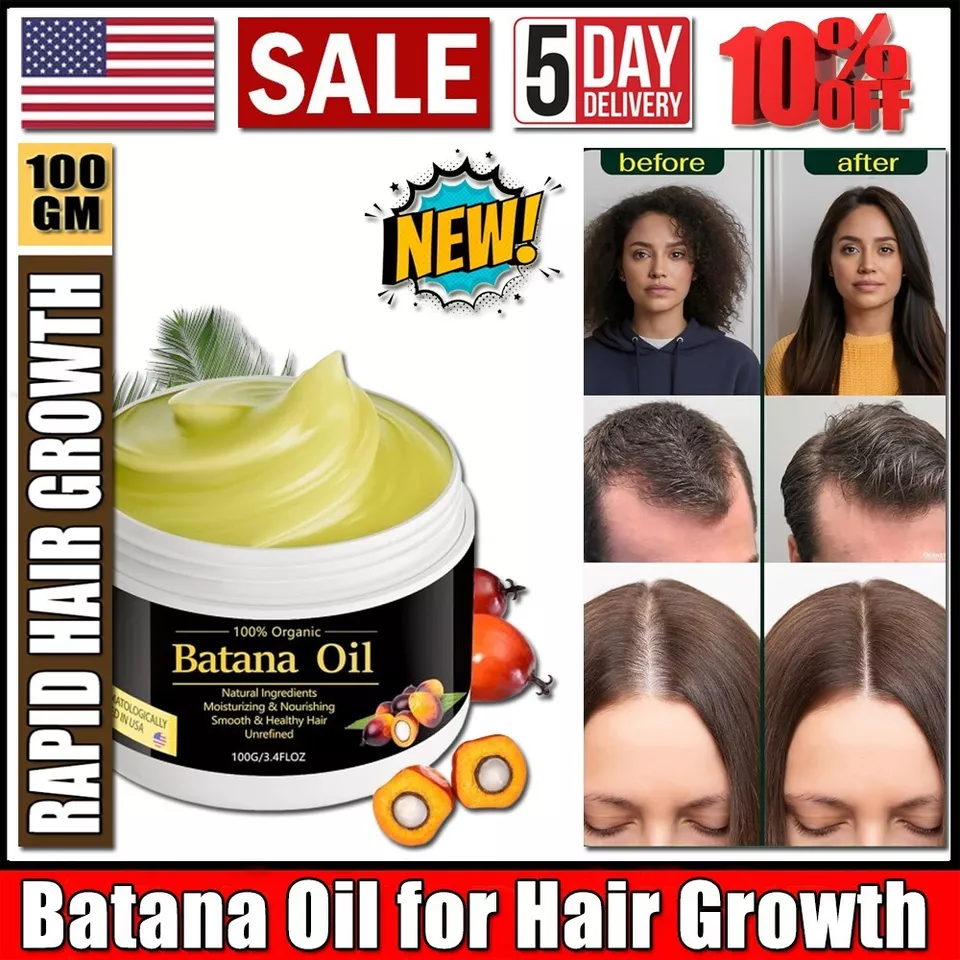 100g Batana Oil For Hair Growth Healthier Thicker Fuller Anti Hair Loss