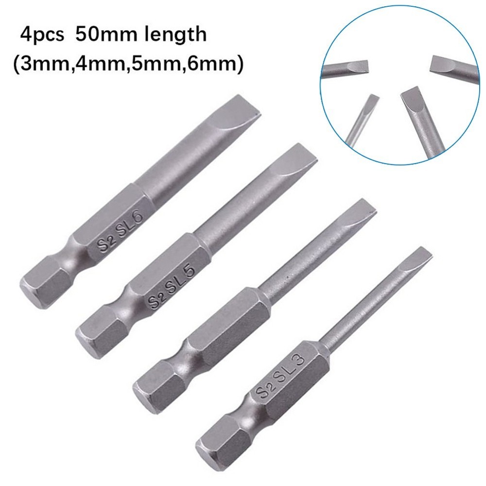 SL3.0 SL4.0 SL5.0 SL6.0 Screwdriver Bit Set for Hand Repair Tools