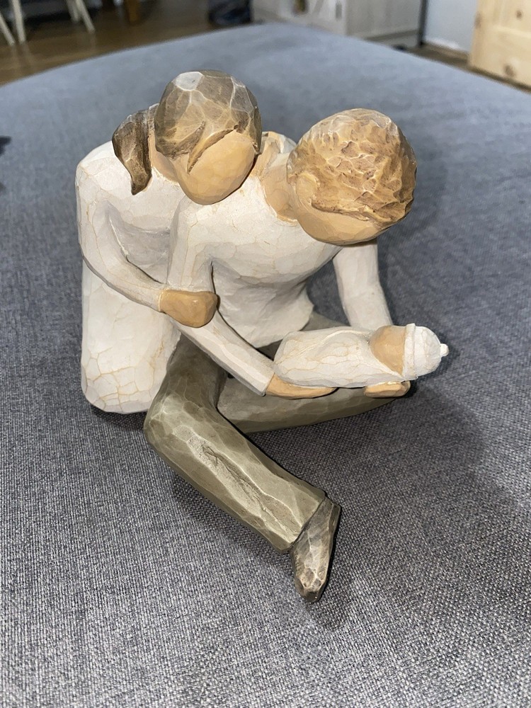 Vintage Willow Tree New Life Angel Figurine 2000