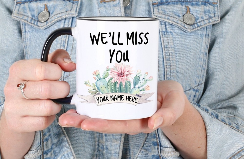 Personalized Moving Away Gift For Coworker Thank You Gift For Colleague