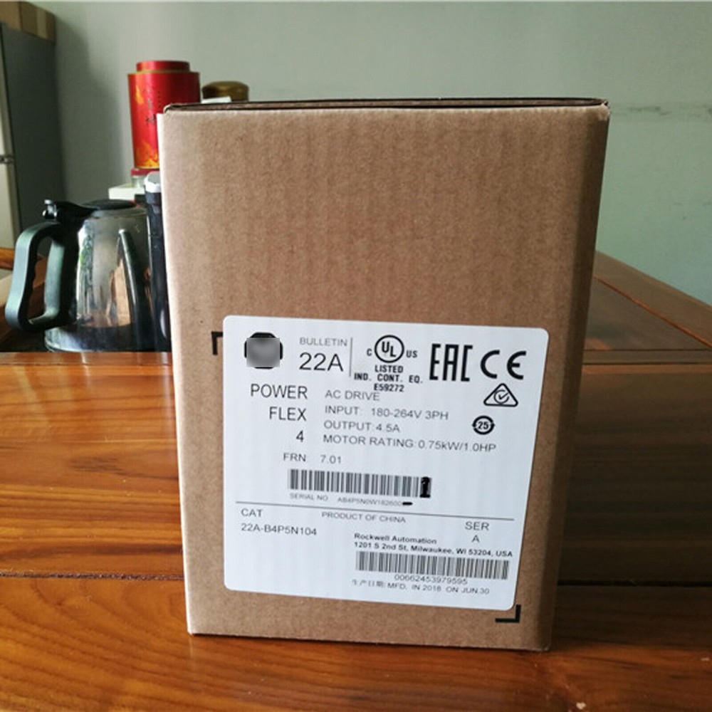 1PC NEW IN BOX 4 0.75kW 1HP AC Drive 22A-B4P5N104 #A6-4