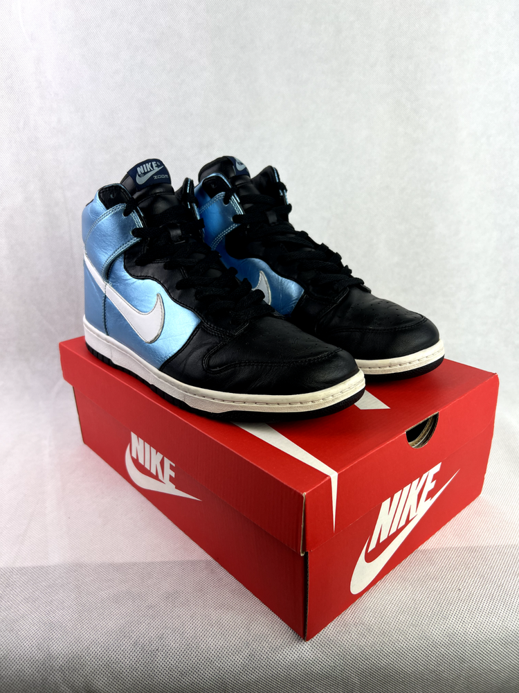 Size 12 - Nike Dunk Premium High Blue RARE 2008 317892-411