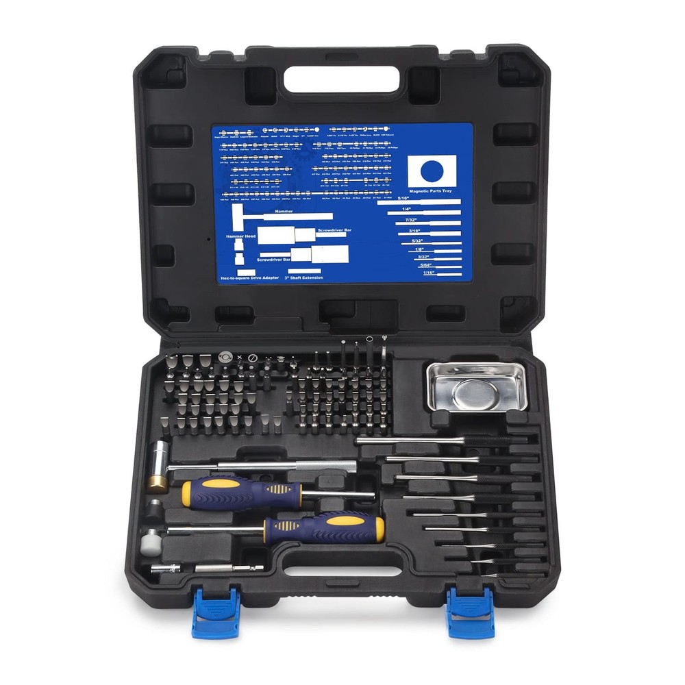 Precision Torque Screwdriver Set 100-Piece Engineering Repair Kit
