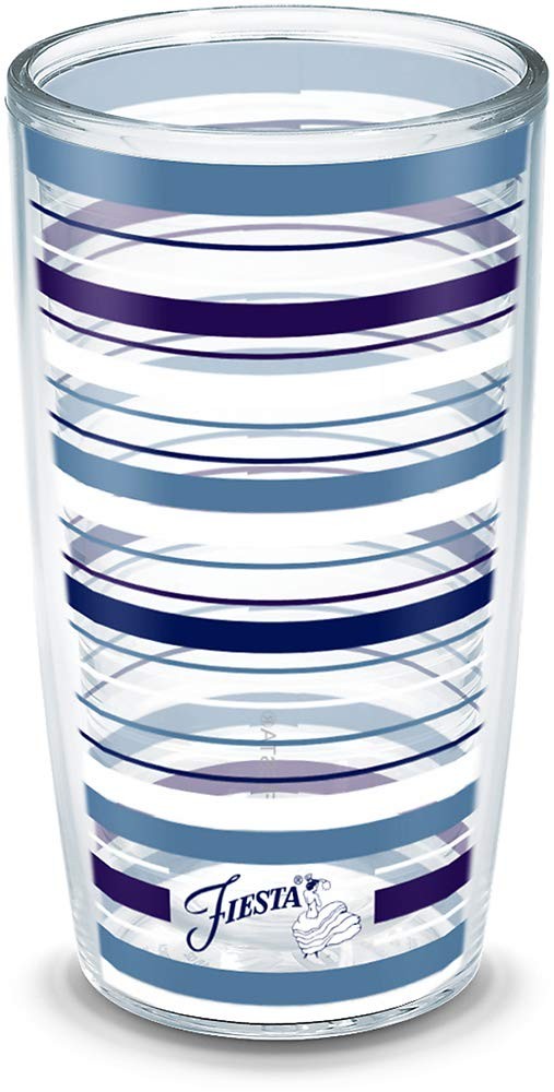 USA-Made Double-Walled Fiesta Insulated Tumbler for Cold & Hot Drinks