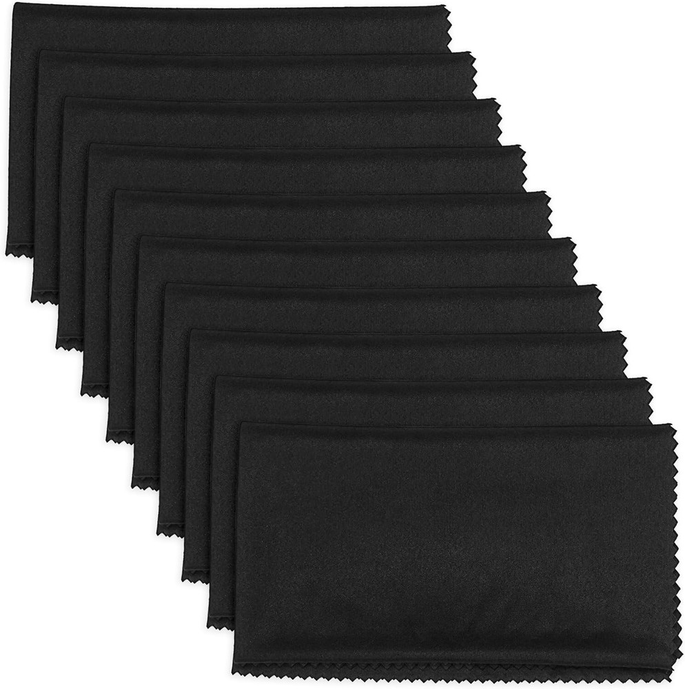 10 trapos de limpieza para pistolas de 12 x 12 pulgadas