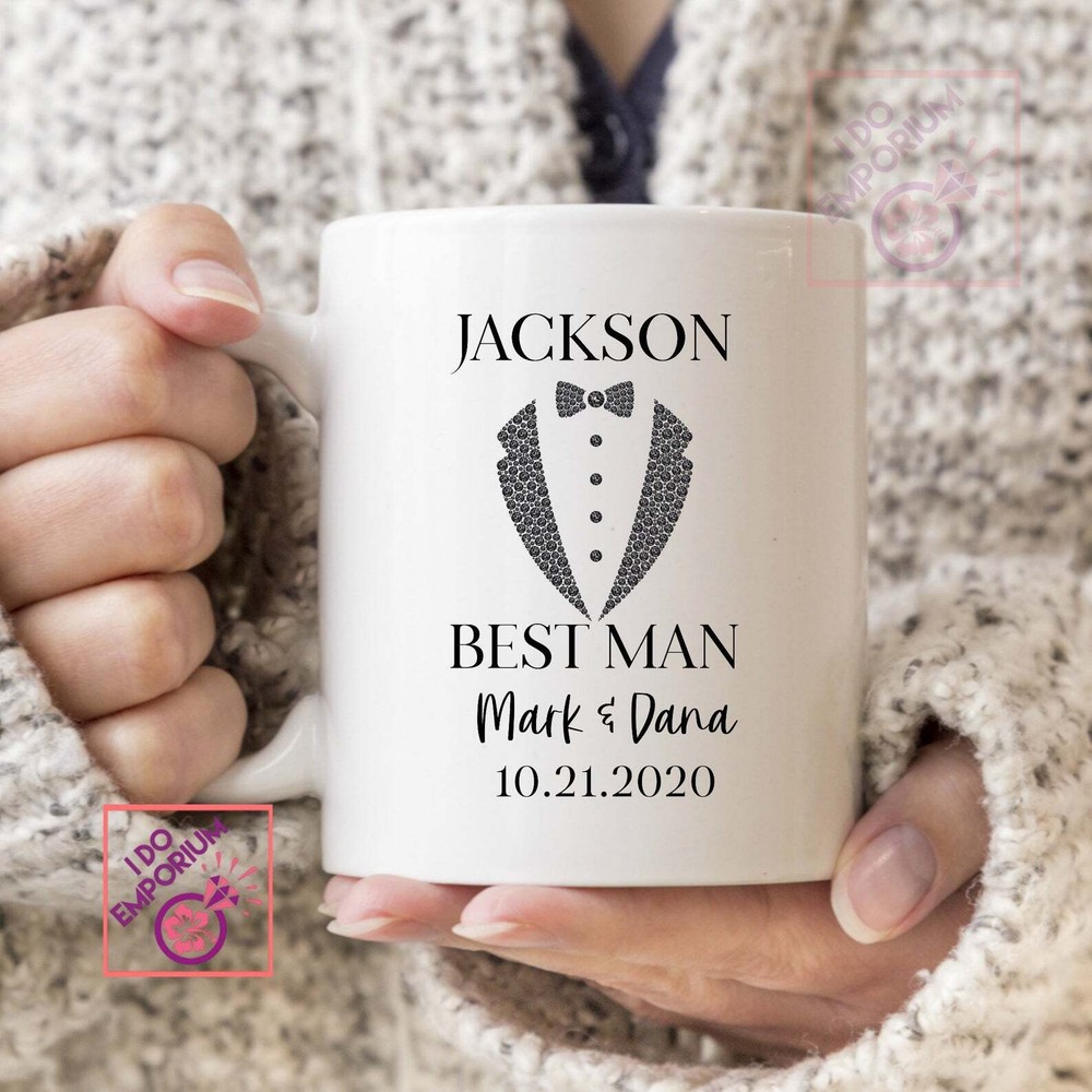 Best Man Customized Mug Groomsmen Gift Wedding Party Gift Bridal Party Gift