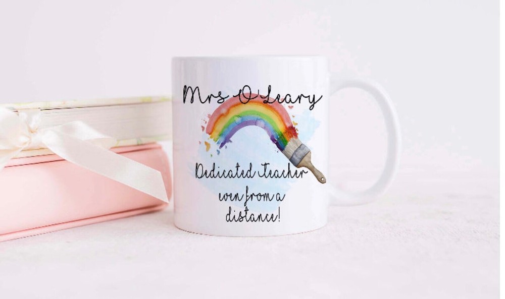 Personalised Best Teacher Mug Male Gift Female Gift Teacher Gift Dedicated