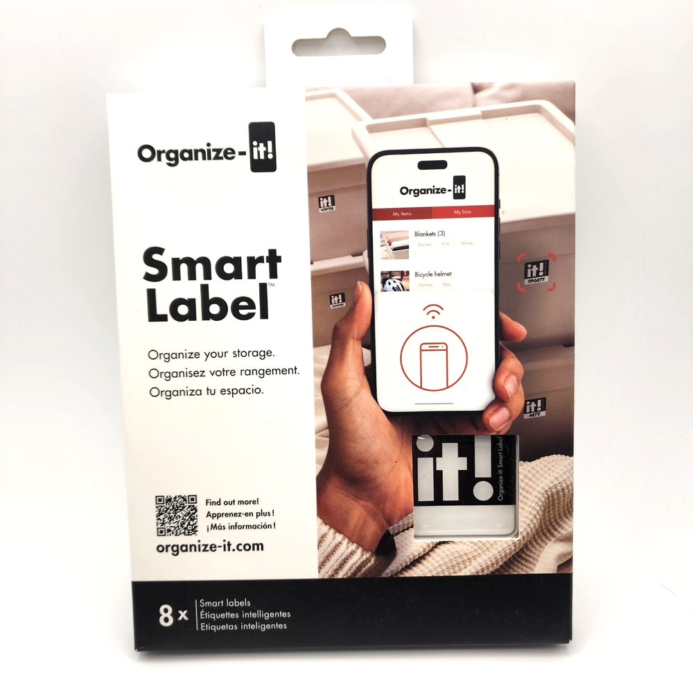 (4-Pk) Organize-It Intelligent Tags STA-APP8