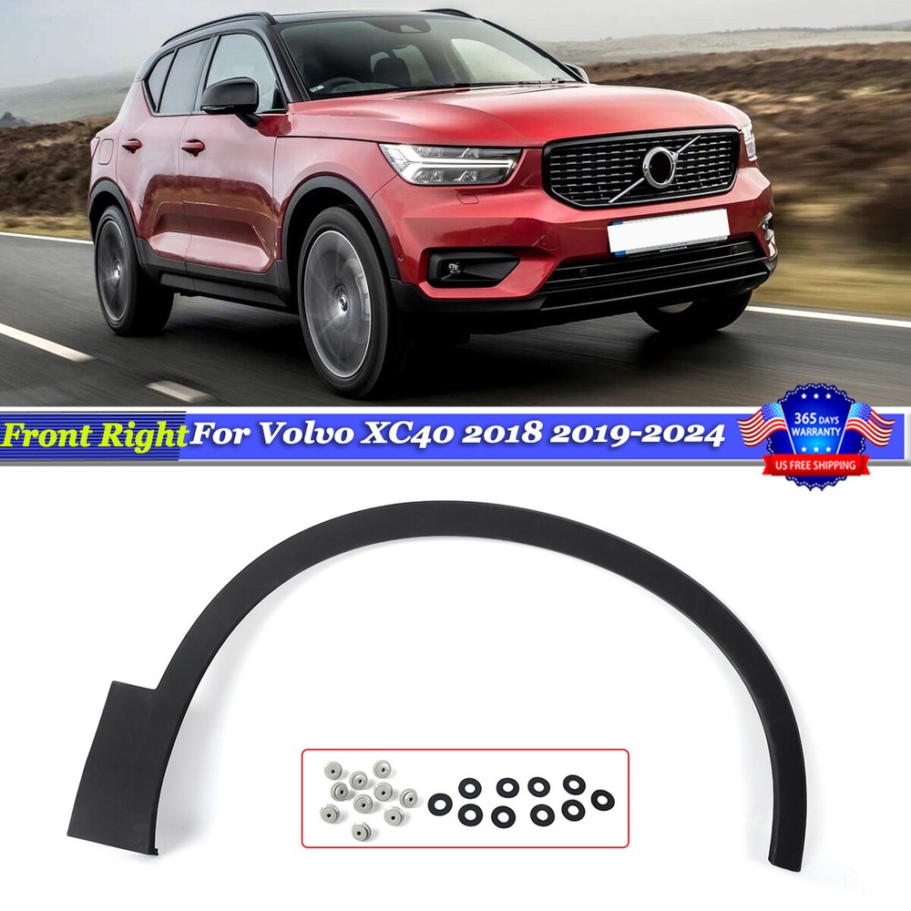 For Volvo XC40 2018 2019-2024 Front Right Side Fender Wheel Flare Molding Trim