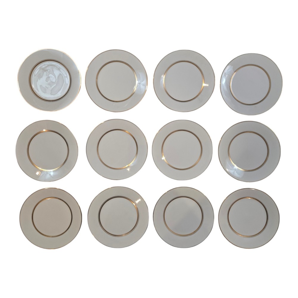 12 platos de ensalada vintage Noritake Japón 6526 GLORIA 8,25 pulgadas