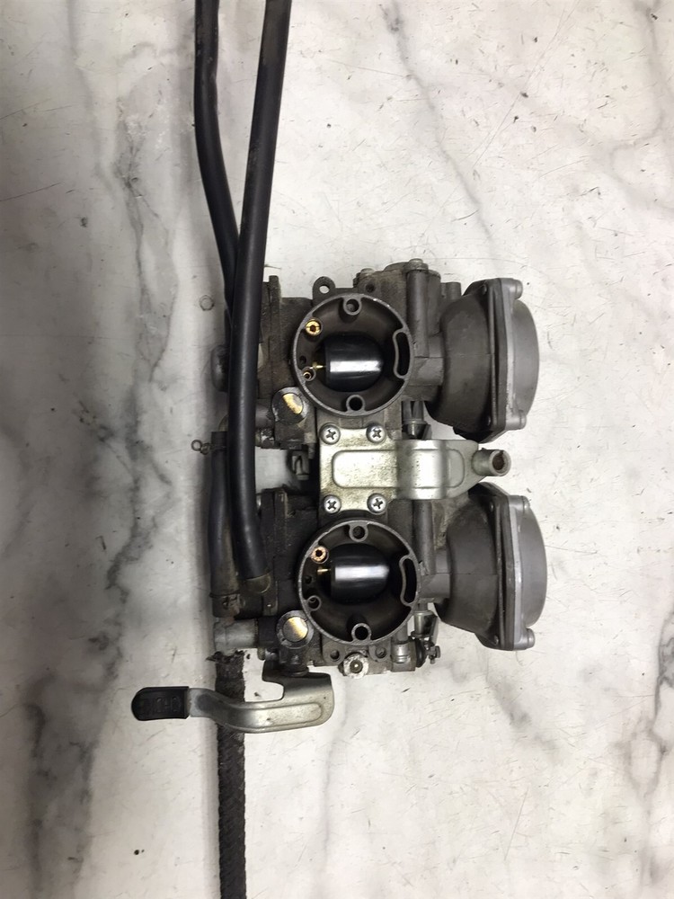 93 Yamaha XV 535 XV535 Virago carbs carburetors set rack