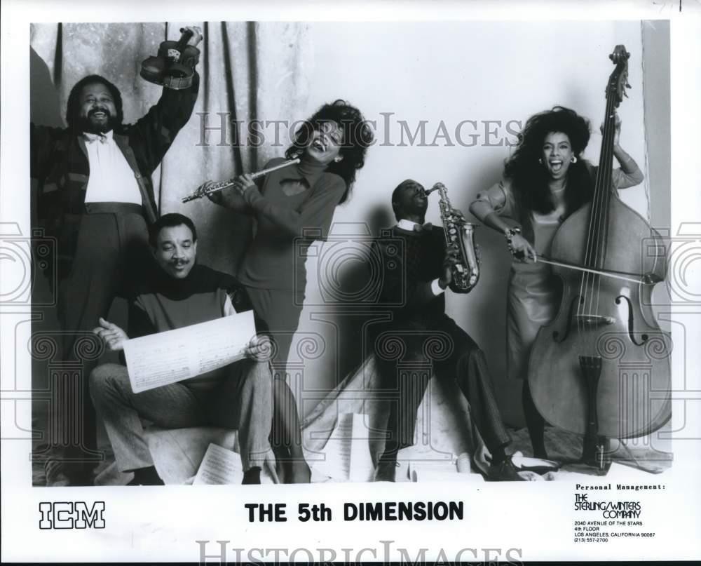 1986 Press Photo Members of The 5th Dimension, American pop music group.