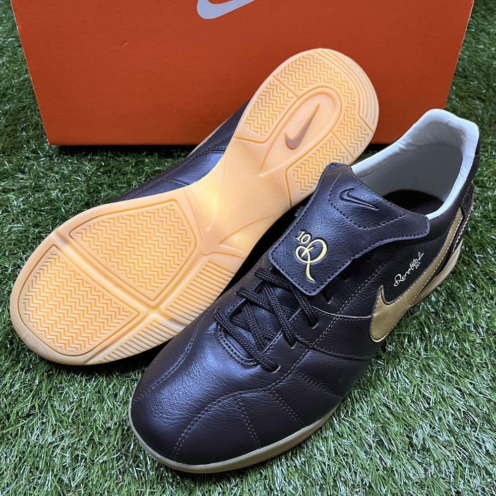 Nike Tiempo Guri IC 10R Ronaldinho 315283 271 US 9 Indoor Soccer Cleats with Tag