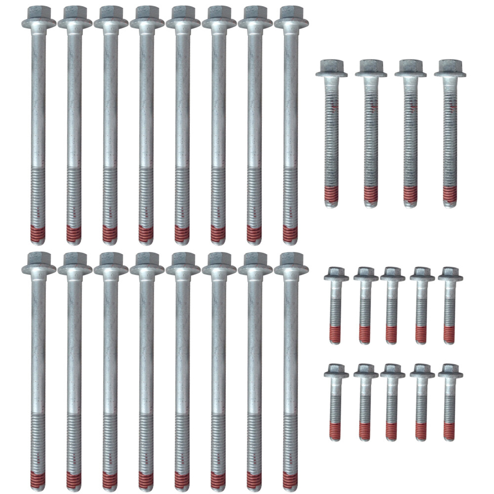 Complete Engine Cylinder Head Bolt Kit for 1997-2004 LS 4.8L 5.3L 5.7L 6.0L Gen III-image