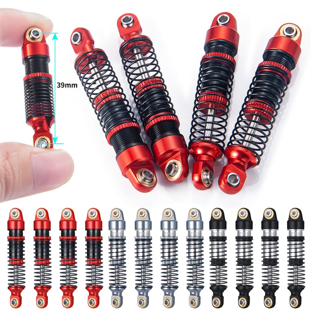 4PCS RC Shock Absorbers Upgrade Parts for 1/18 Traxxas TRX4-M RC Crawler