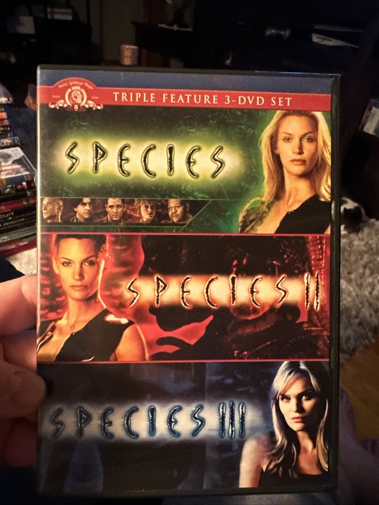 Species Trilogy Triple Feature 1 2 3 (DVD 3 Disc Set)