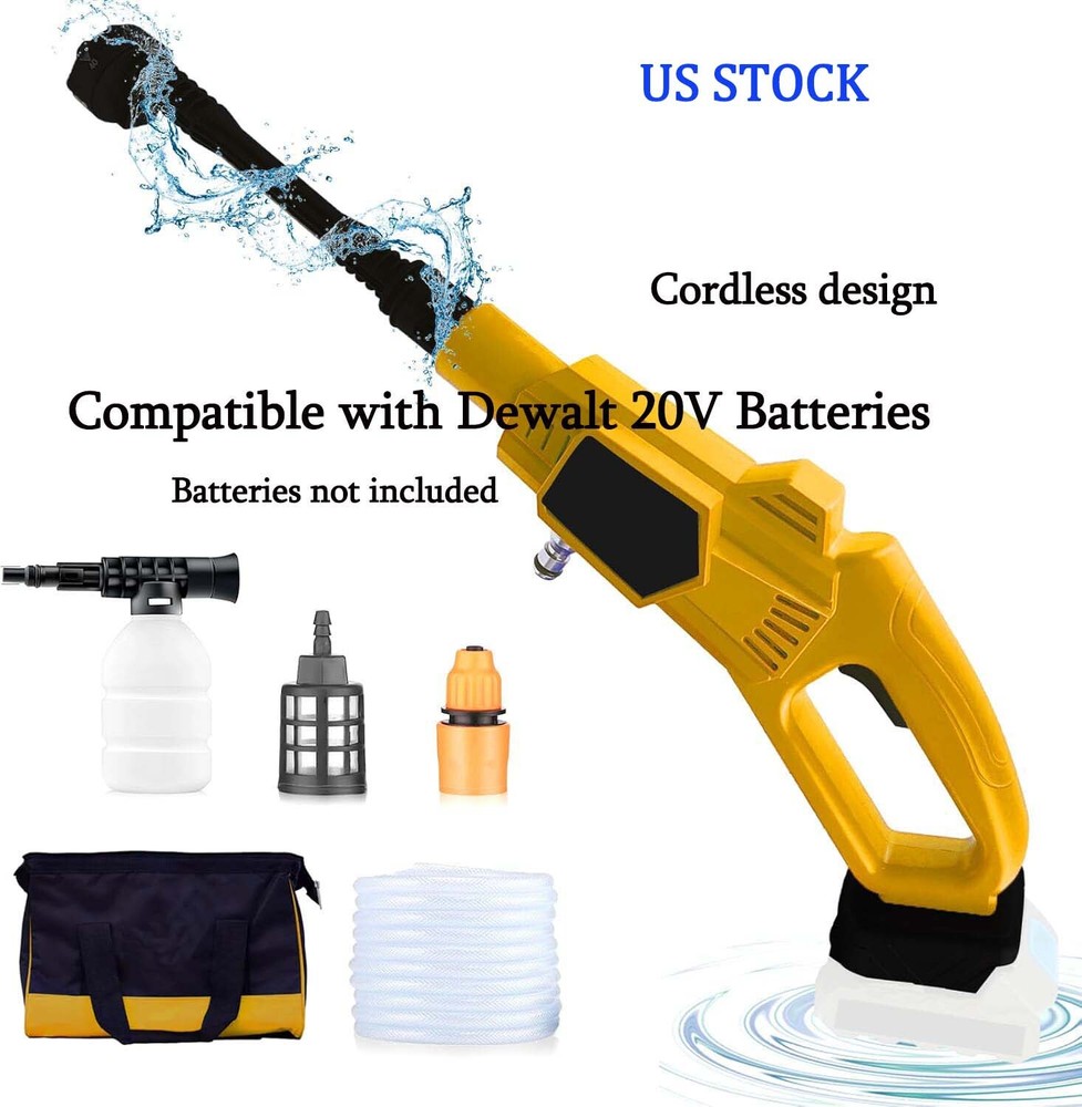Cordless Portable High Pressure Electric Car Wash Washer