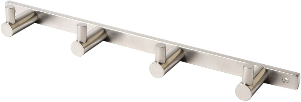 ALFI brand AB9528 Quadruple Robe Hook Rack - Nickel
