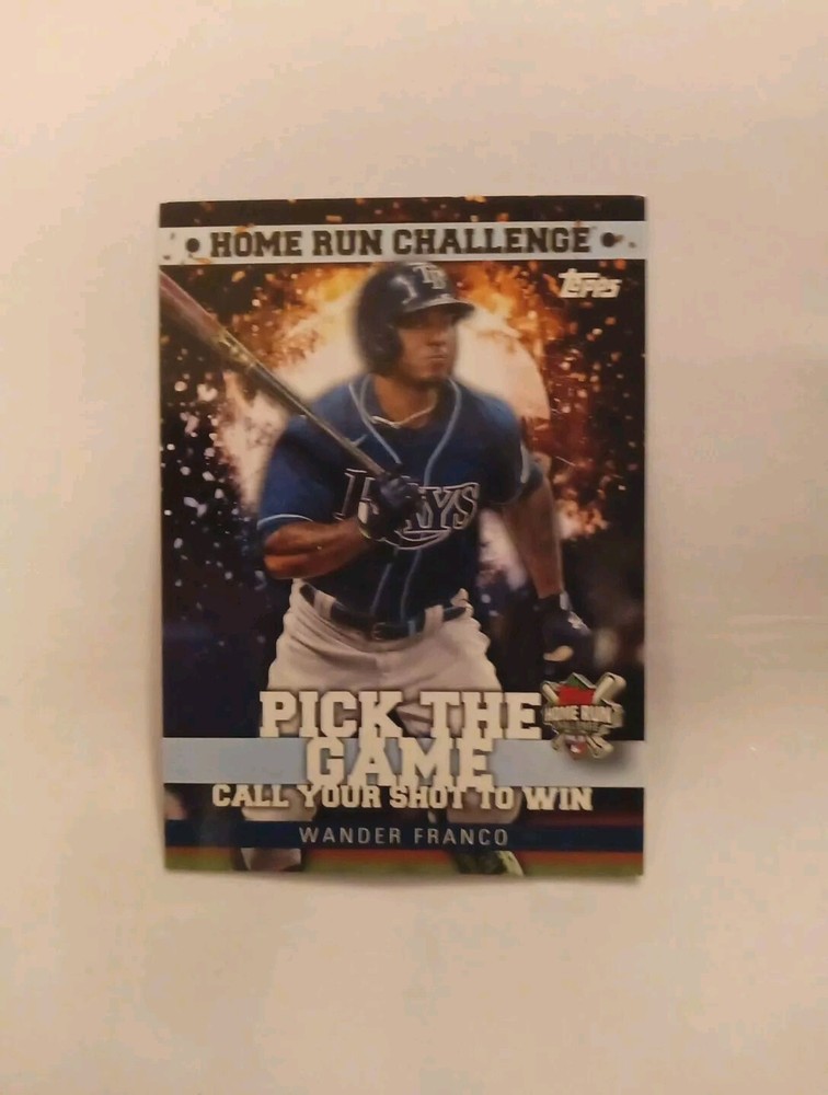2022 Topps Series 1 - Home Run Challenge Code Card #HRC-27 Wander Franco (RC)