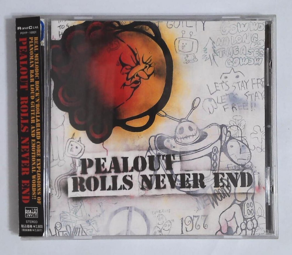 Pealout – Rolls Never End POYP-10001 JAPAN CD OBI