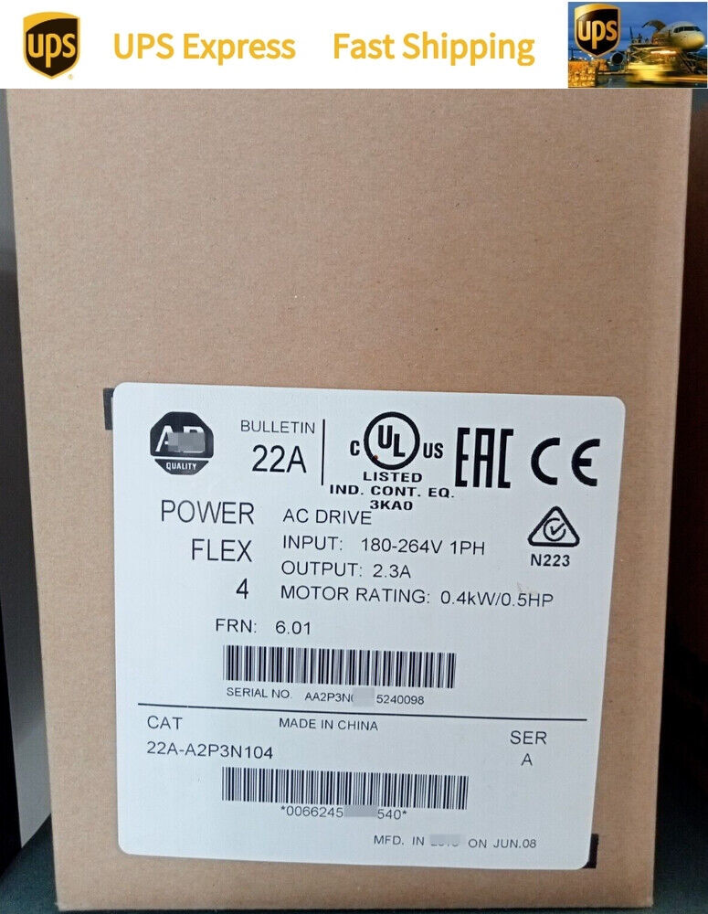22A-A2P3N104 New Factory Sealed AB FAST DELIVERY 1PCS VERY GOOD