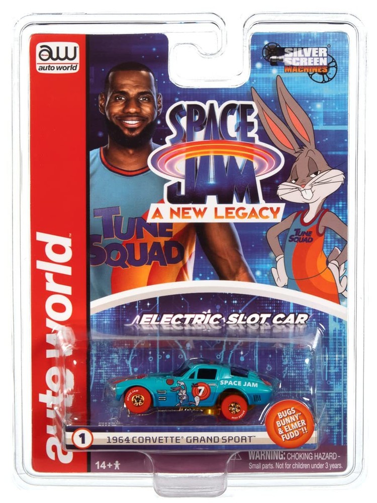 Auto World Thunderjet 1964 Chevrolet Corvette Grand Sport HO Scale Slot Car