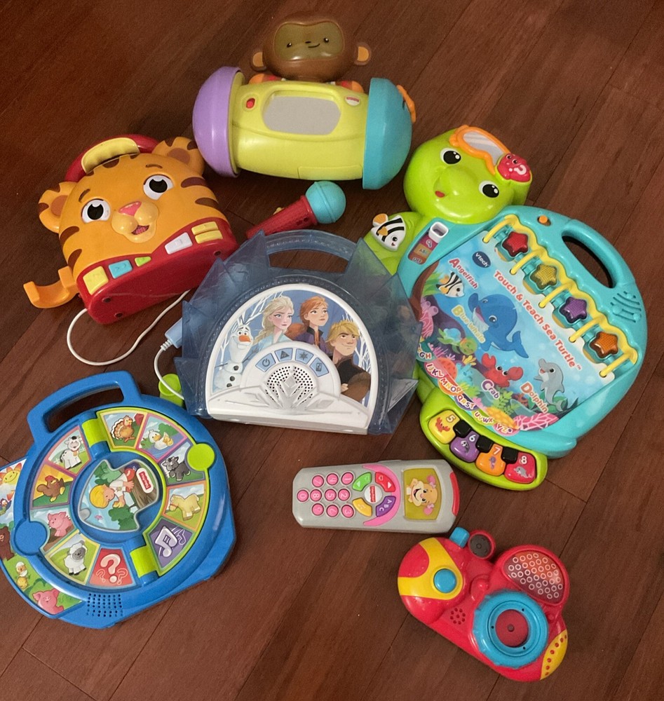 Toddler Toy Lot Play and Learn Fisher Price Vtech Touch and Learn Interactive