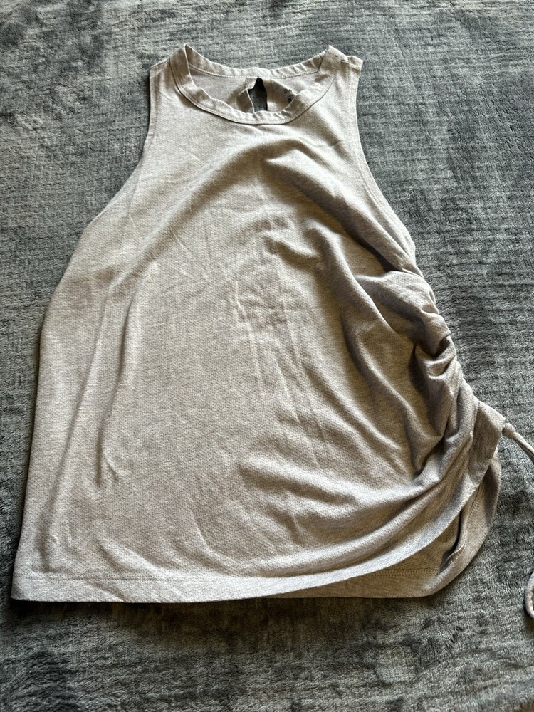 Womens Size Small Nike Athletic Tank With Cinched Side And Open Back