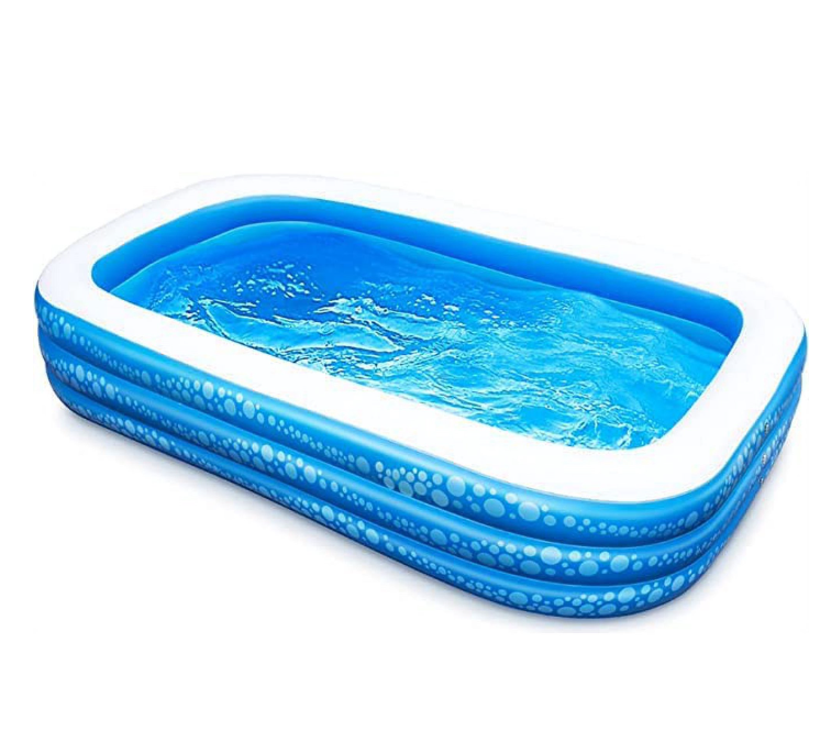 DREO 95x56x21 Inflatable Kiddie Pool Ball Pit 0.42mm PVC