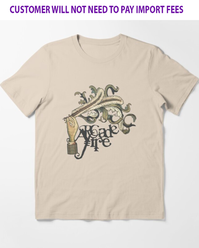 Inspired Arcade Fire Music Band Shirt Gift Funny Sand S-5XL HK008