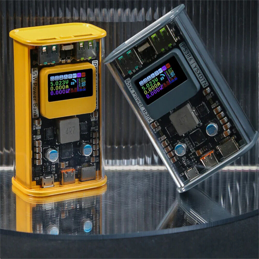 PD 45W Battery Fast Charge Power Bank Welding Battery Case Without Battery
