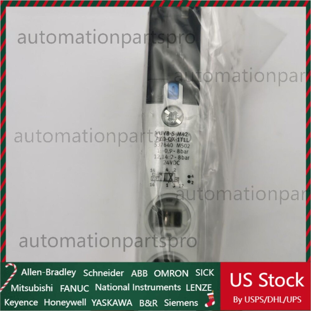 New VUVB-S-M42-AZD-QX-1T1L FESTO 537640 Solenoid Valve In BoxFast Shipping