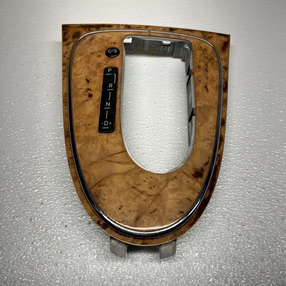 🔥🔥🔥 07-09 Mercedes W211 E350 E320 Center Console Shifter Trim Bezel Wood OEM