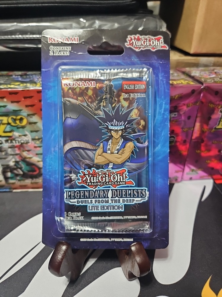 Yu Gi Oh Legendary Duelists Duels From The Deep Lite 1st Edition 2 Pack Blister