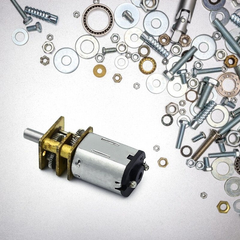 GA12-N20 310RPM Speed Reduction Motor 3mm D-Shaft Dia Gear Motor for DIY RCCars