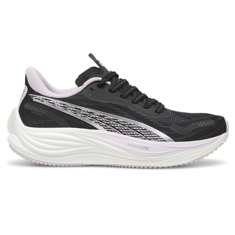 Puma Velocity Nitro 3 Womens Black Running Sneakers Athletic Shoes 37774902