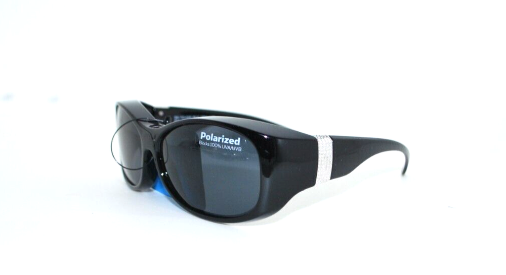 Foster Grant Solar Shield Polarized Fit Over Sunglasses - Size L - New with Tags - Fits Over Eyeglasses  