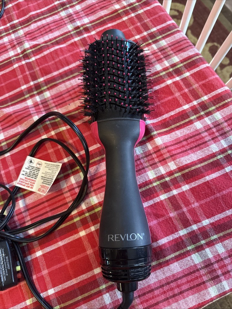 Revlon One-Step Hair Dryer Volumizer Hot Air Brush RVDR5222 Tested And Heats