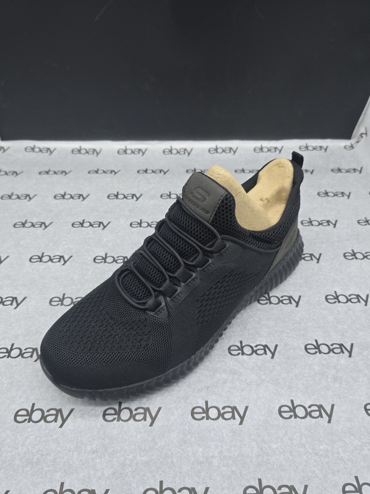 Skechers Men's Cessnock Work Shoe, Size: 10.5, Black, 77188/BLK