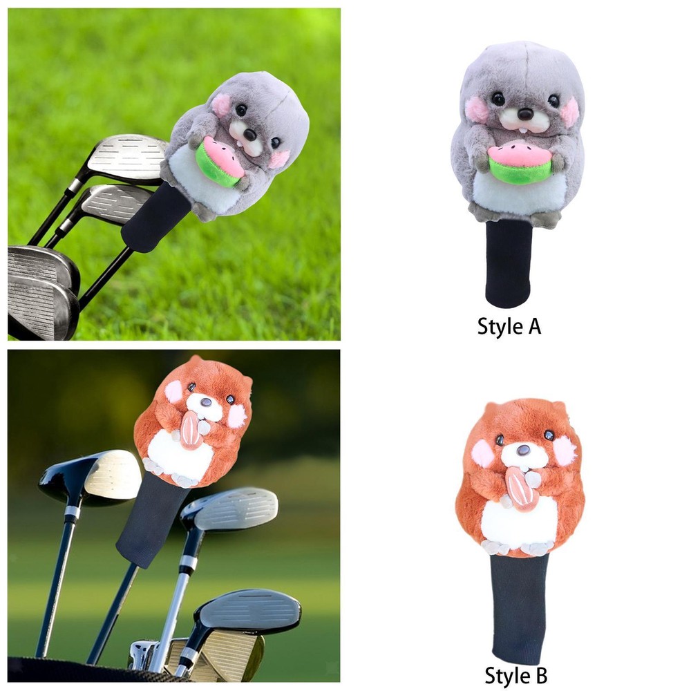 Golf Head Cover Cute Golf Accessories Protector for Adults Outdoor Men Women