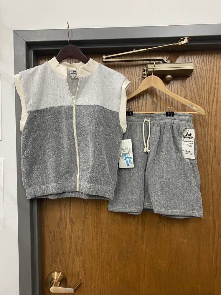 NWT! MATCHING FLEECE VEST AND SHORT- SMALL