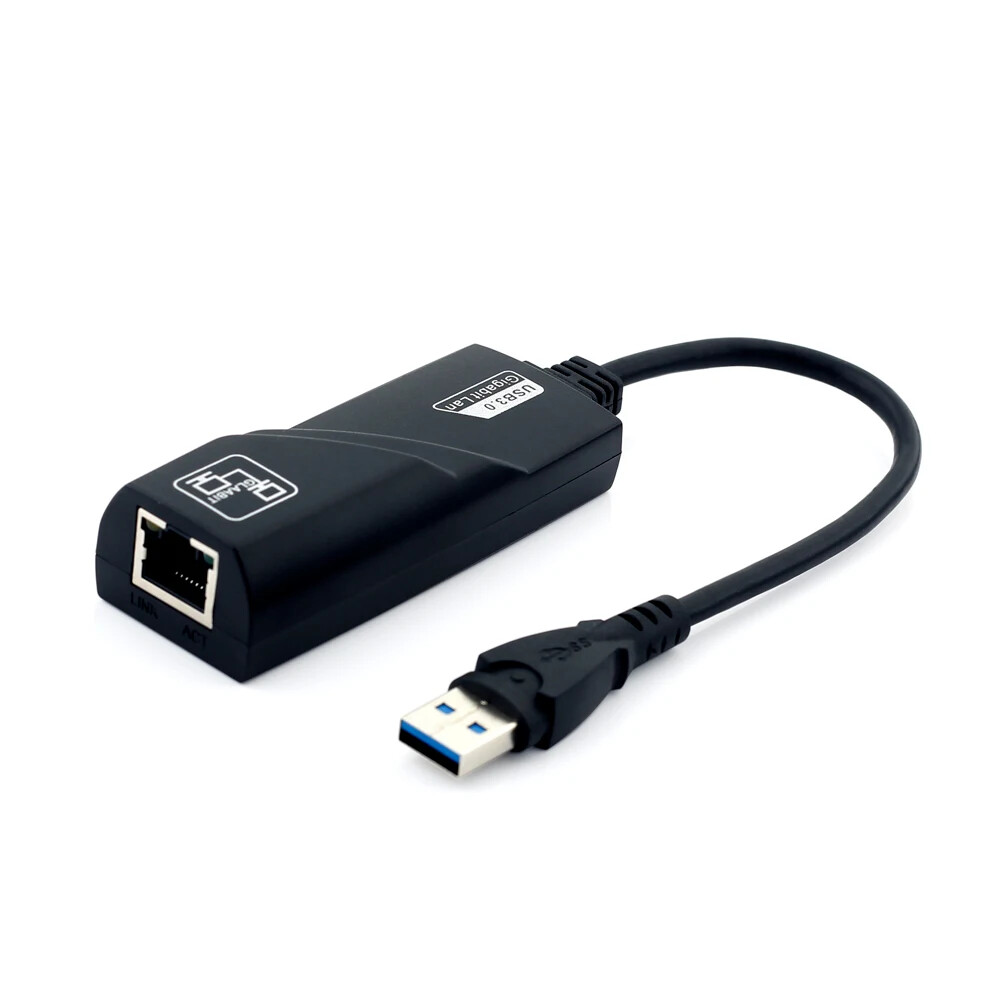 USB 3.0 Gigabit Ethernet Adapter for 10/100/1000Mbps Wired LAN