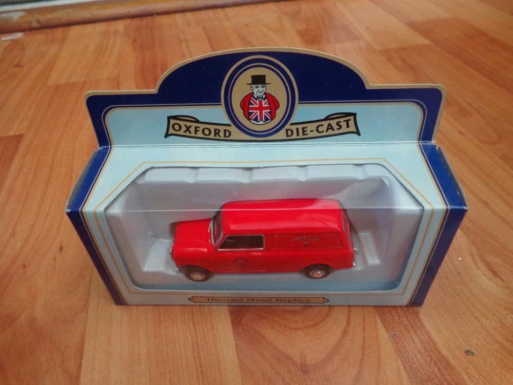 OXFORD DIECAST 1/43 ROYAL MAIL AUSTIN MINI VAN MODEL BOXED LIMITED EDITION