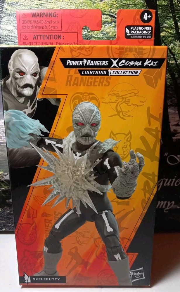 SKELEPUTTY Power Rangers Cobra Kai Lighting Collection Action Figure New in Package
